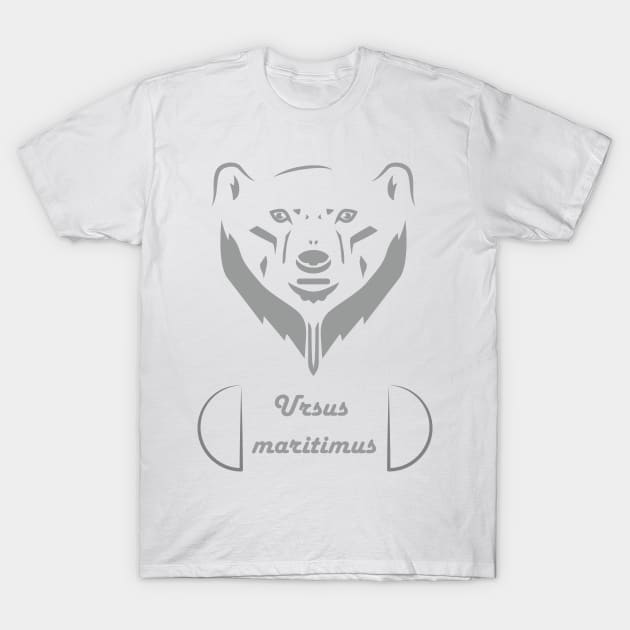 Polar bear in vintage style T-Shirt by ingotr